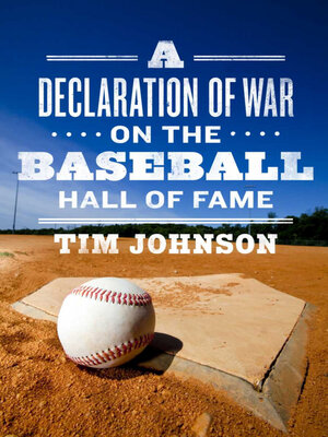 cover image of A Declaration of WAR on the Baseball Hall of Fame